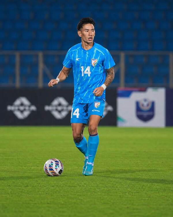 Ashish Rai playing for India